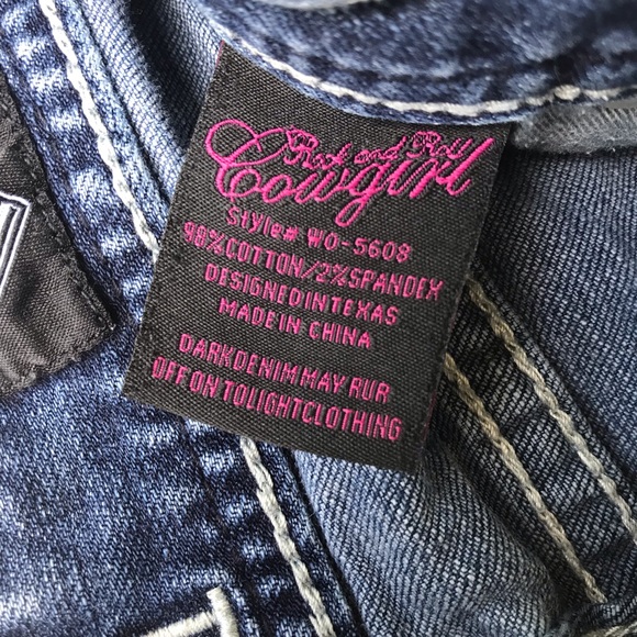 ROCK&ROLL COWGIRL Low Rise Bootcut Jeans - Picture 9 of 11